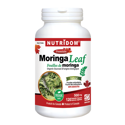 Nutridom Moringa Leaf 500mg (120 Vcaps)