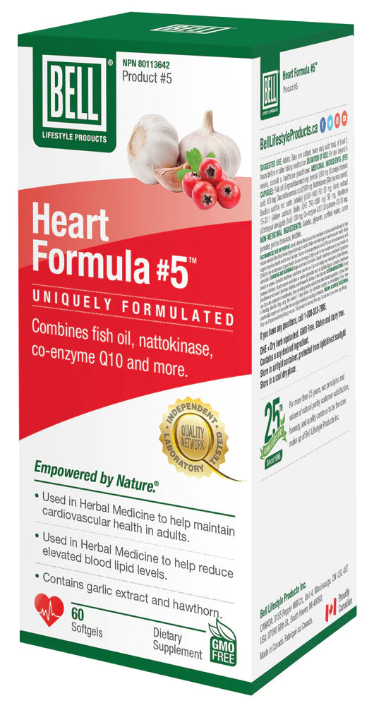 Bell Heart Formula（60 粒軟膠囊）