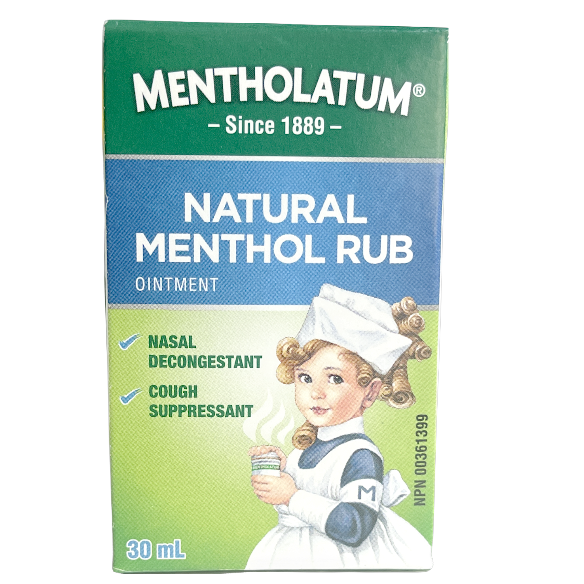 Mentholatum Jar Natural Menthol Rub Ointment
