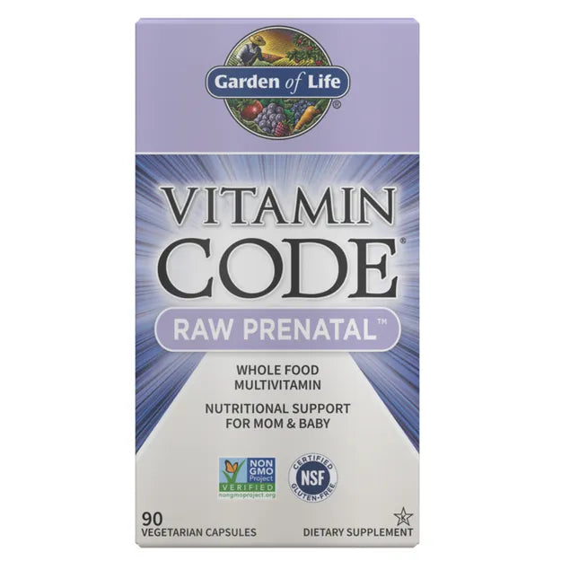 Garden of Life Vitamin code raw prenatal (90 vcaps)
