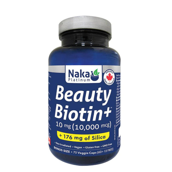 Platinum Beauty Biotin + Silica (75 vcaps)