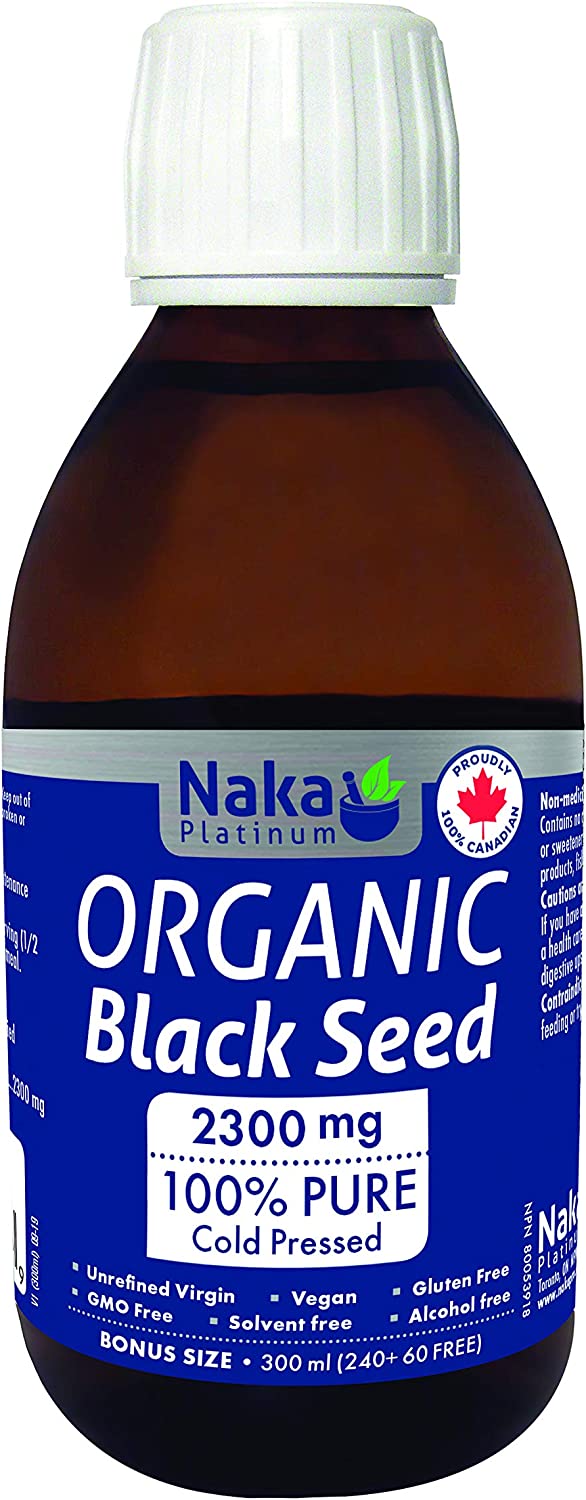 Naka Platinum Organic Black Seed Oil Liquid