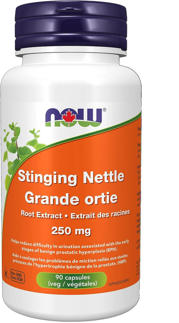 NOW Stinging Nettle Root Extract 250mg (90 vcaps)