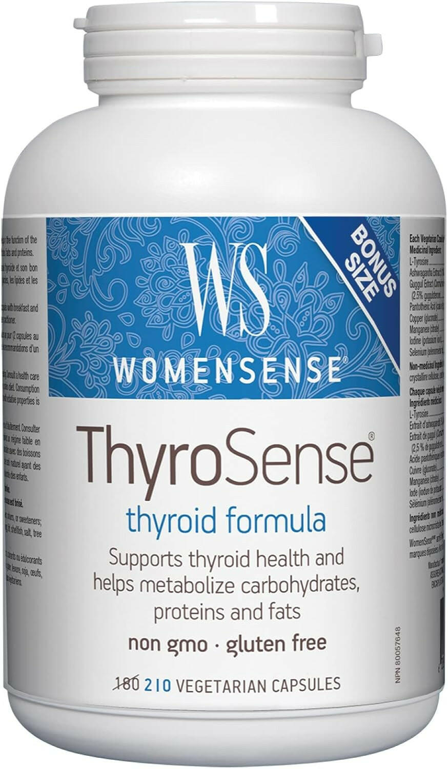 WomenSense ThyroSense Bonus bottle (210 Vcaps)