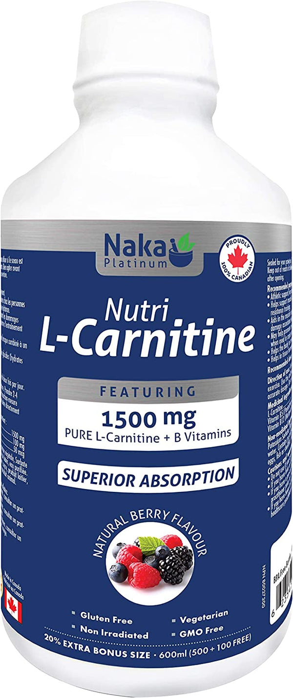 Naka Platinum Nutri L-Carnitine (600mL)