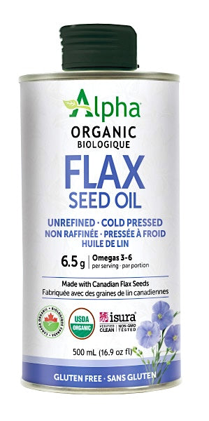 Alpha Organic Flaxseed Oil (500mL)