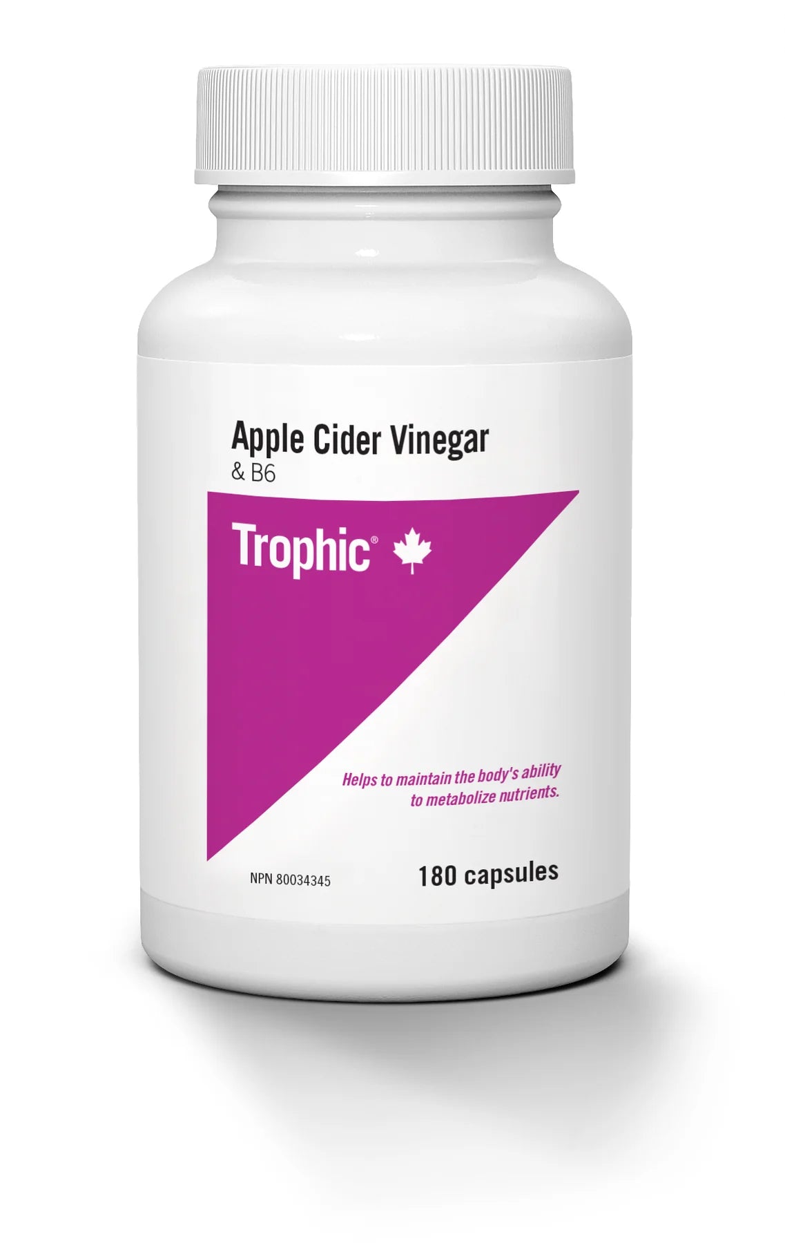 Trophic Apple cider vinegar B6 (180 capsules)
