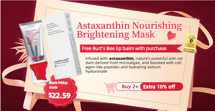 AstaDermal - Astaxanthin Nourishing and Brightening Mask (50g/box)