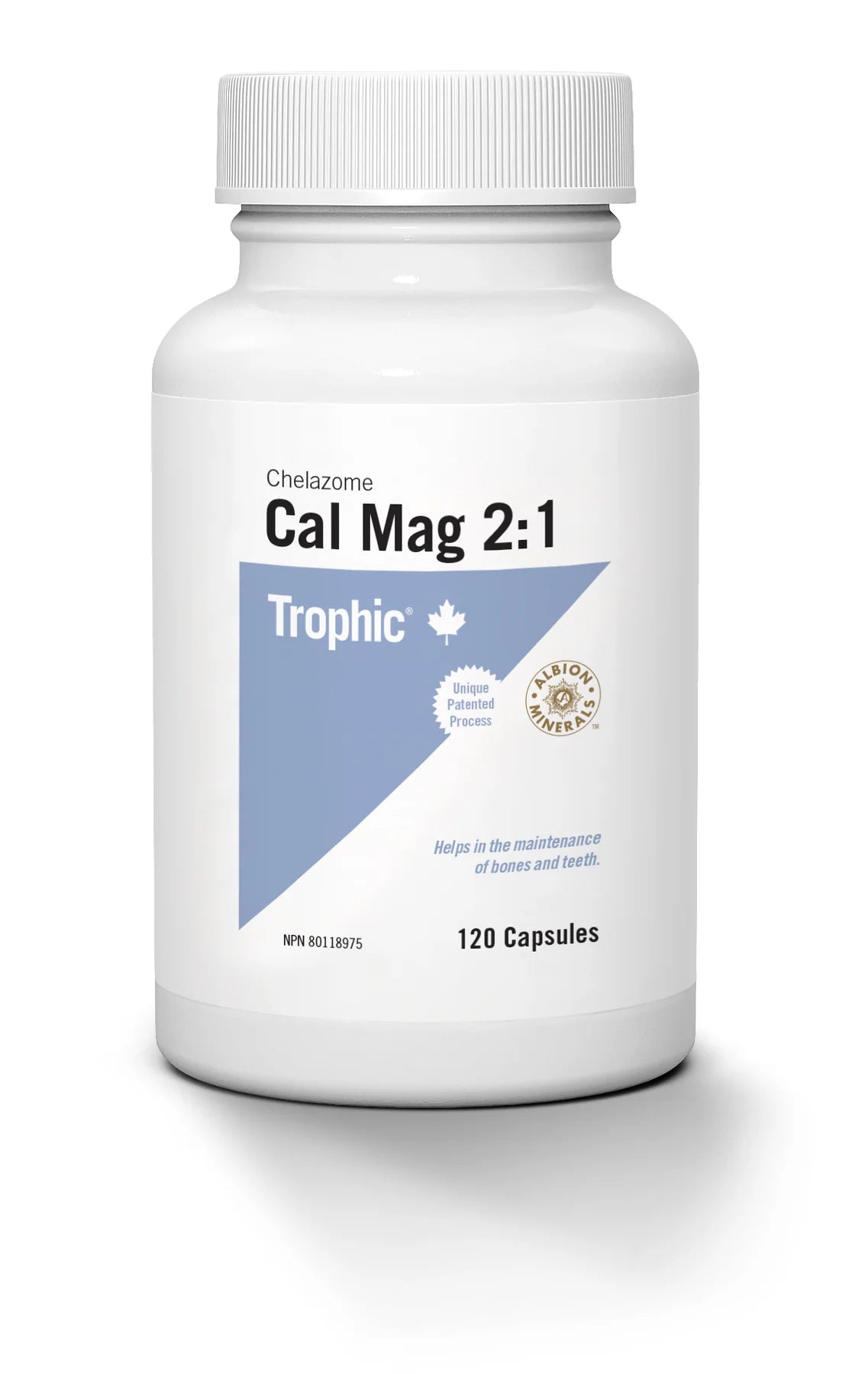 Trophic Cal Mag 2:1 Chelazome 120 capsules)
