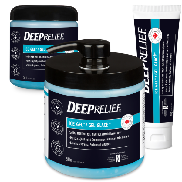 Deep Relief Ice Cold pain relief gel 