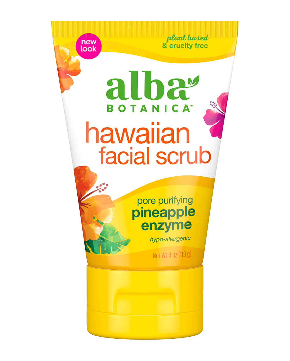 Alba Botanica hawaiian facial scrub (113g)