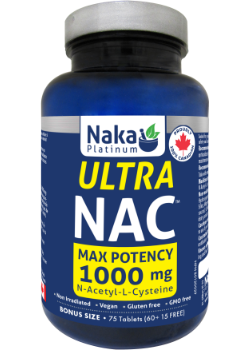 Naka Platinum Ultra NAC 1000mg (150 Tablets)