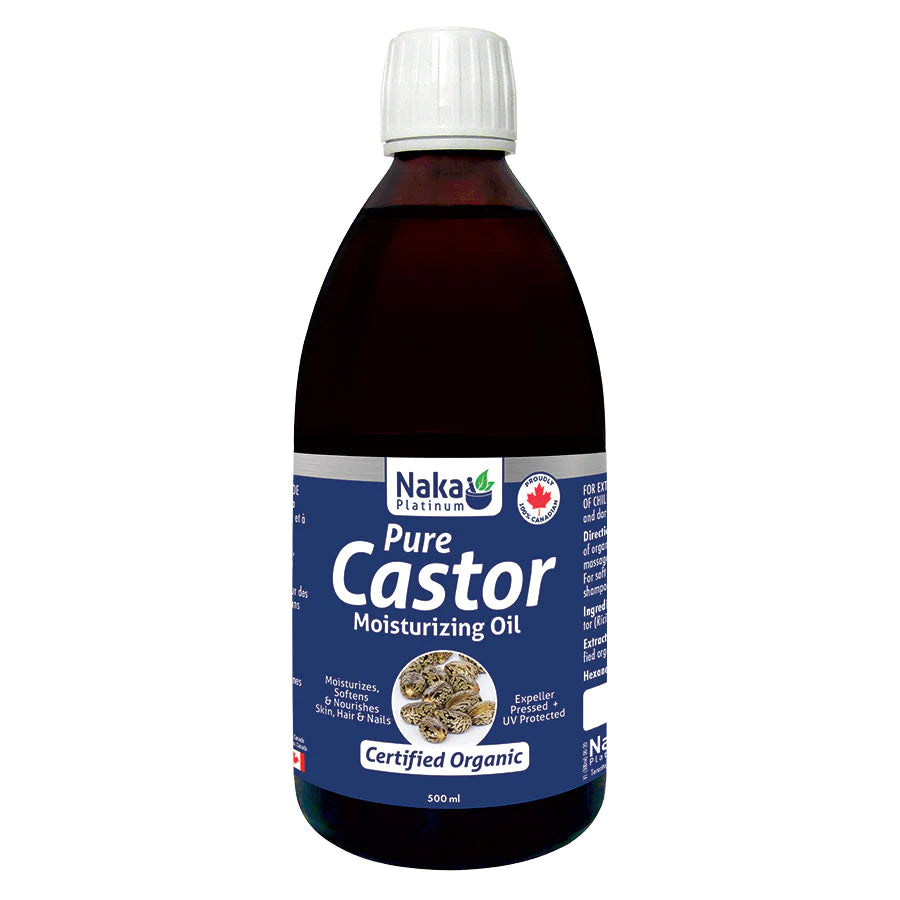 Naka Platinum Organic Castor -Moisturizing Oil (500mL)