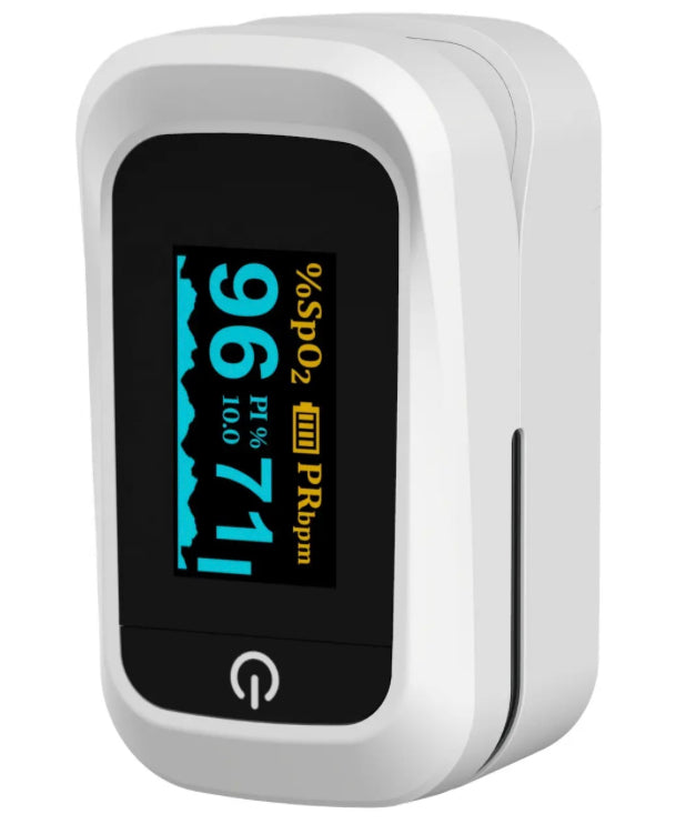 Finger Pulse Oximeter with OLED display