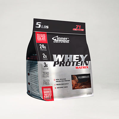 Inner armour Whey Protein Matrix in bag - chocolate|Vanilla|Cookie&Cream (5lbs)