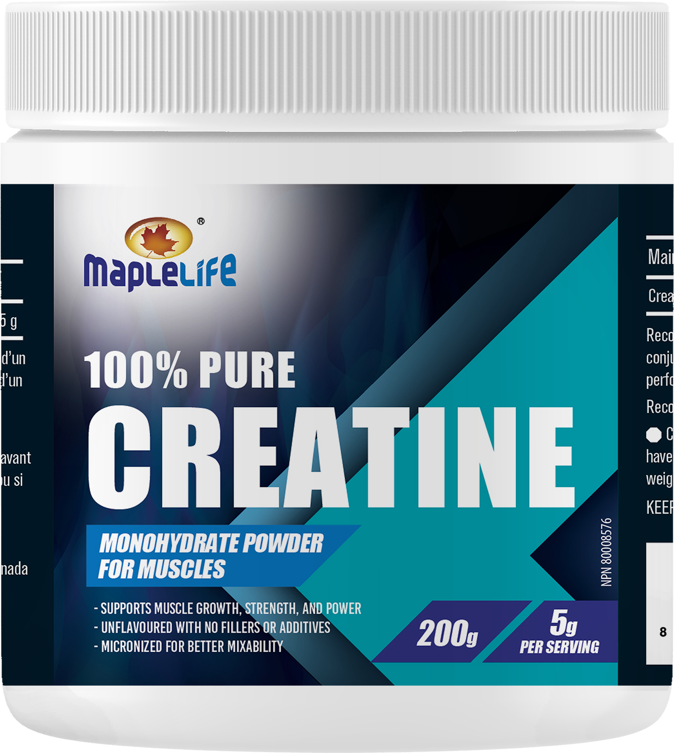 Maplelife Pure Creatine Powder (200 g)