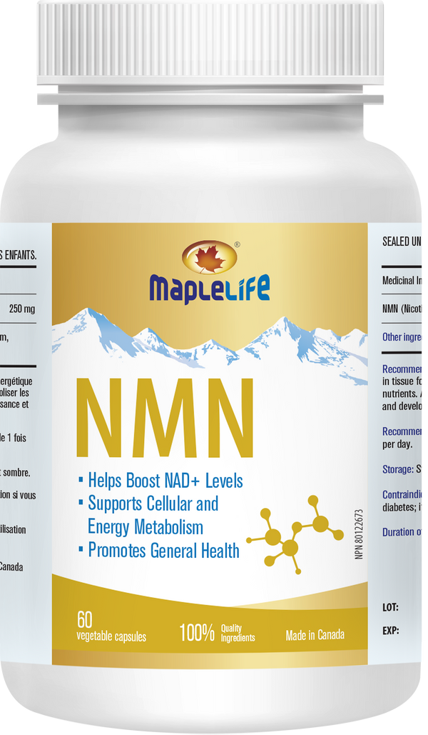 MapleLife NMN 250mg (60 vcaps)