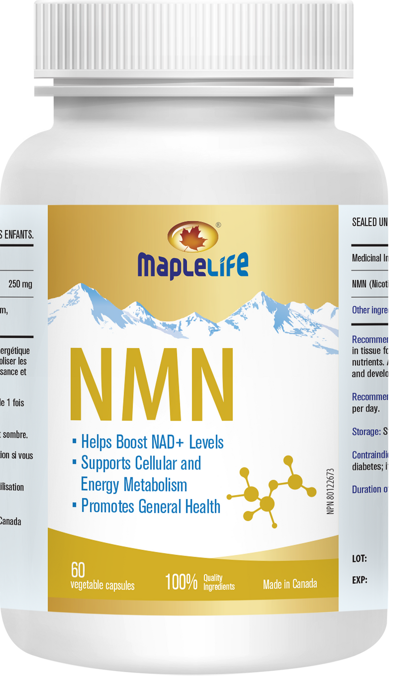 MapleLife NMN 250mg (60 vcaps)