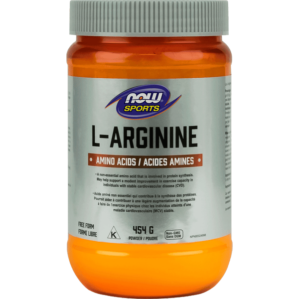 NOW L-Arginine Pure Powder (454g)