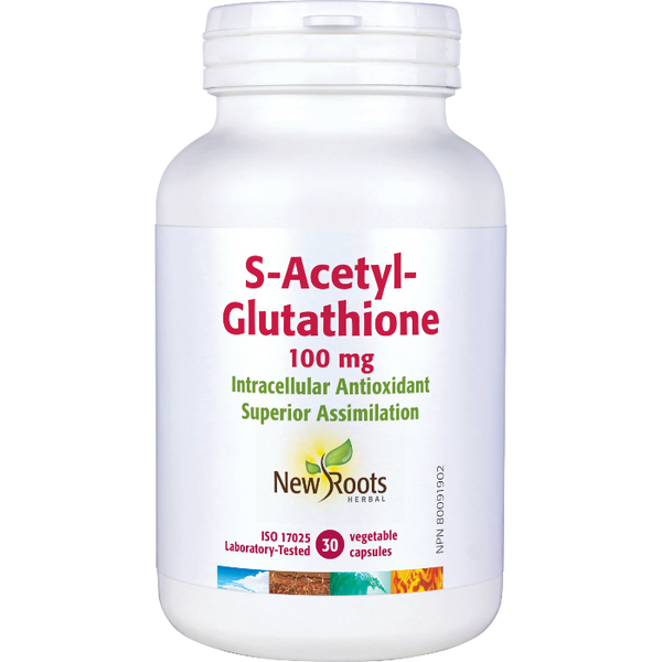 New roots S-Acetyl-Glutathione (30 vcaps)