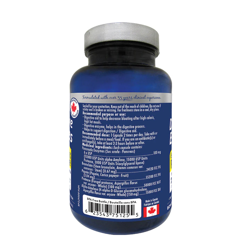 Naka Platinum Digestive Enzymes (75 caps)