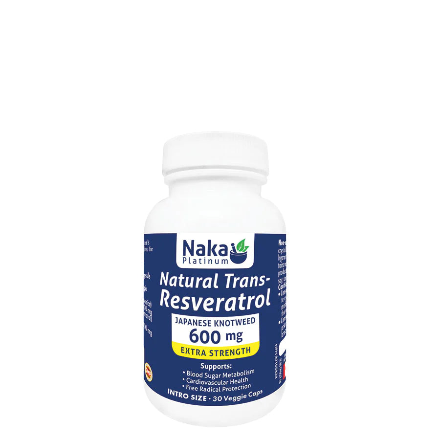 Naka Platinum Natural Trans-Resveratrol (30 | 75 vcaps)