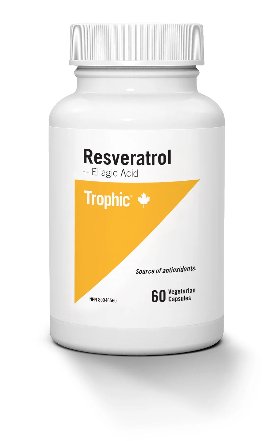 Trophic Resveratrol + ELLAGIC ACID (60 vcaps)