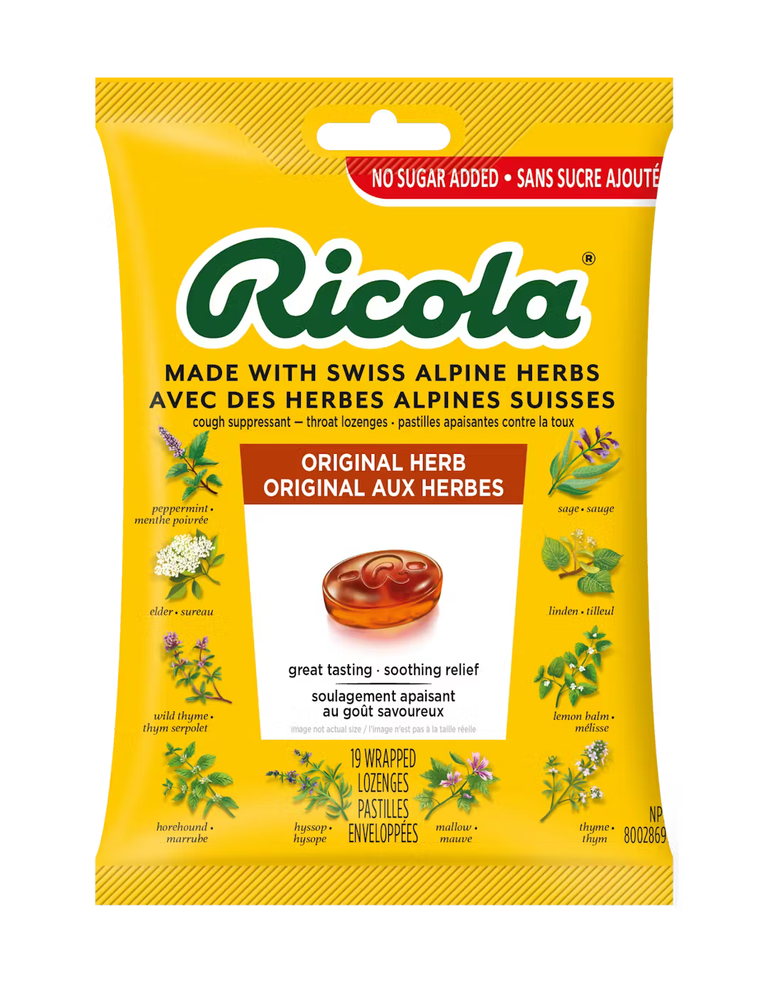 Ricola Original Herb Throat Lozenges