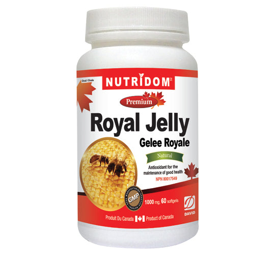 Nutridom Royal Jelly 1000mg (60 Softgels)