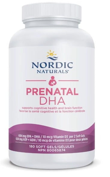 Nordic Naturals Prenatal DHA (180 softgels)
