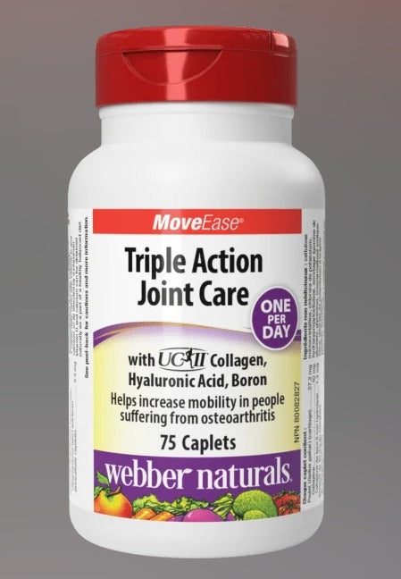 Webber Naturals MoveEase Triple Action Joint Care Collagen (75 caplets)