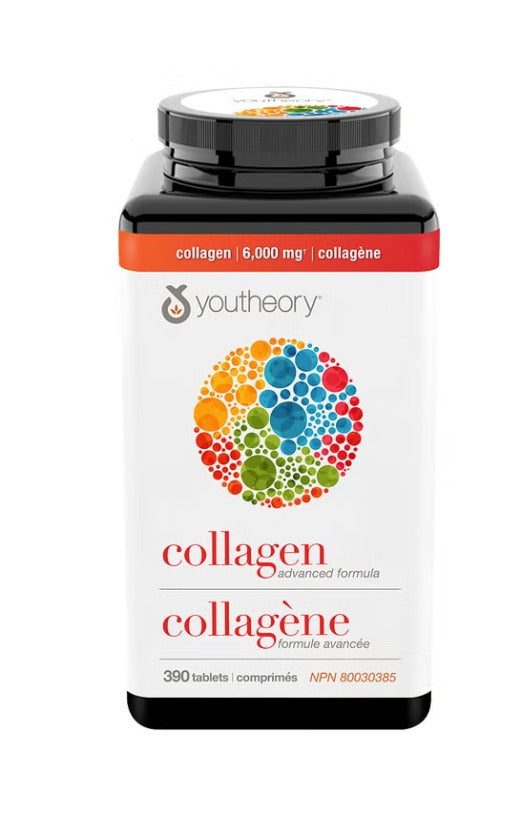 Youtheory Collagen Advanced Formula 6000 mg (390 Tablets)