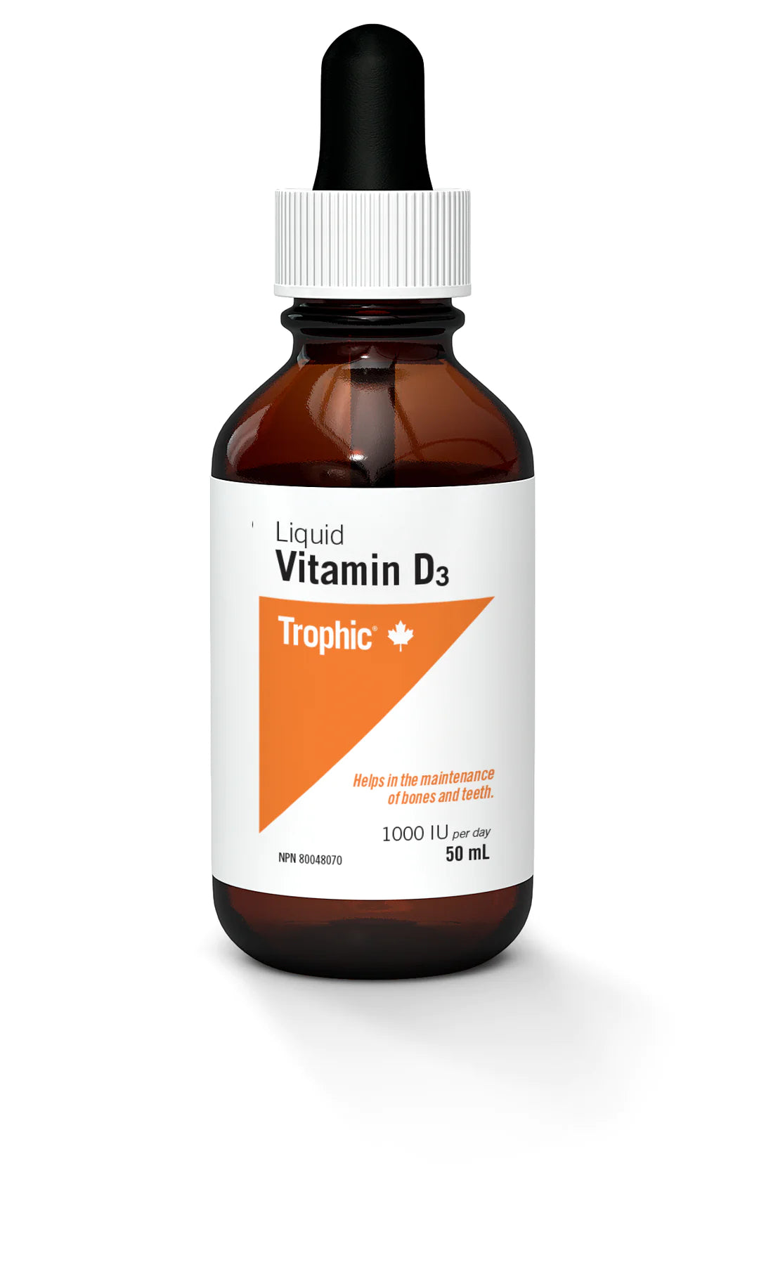 Trophic Vitamin D3 1000 IU liquid (50ML)