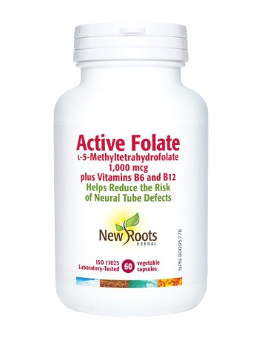 New Roots Active Folate (60 VCaps)