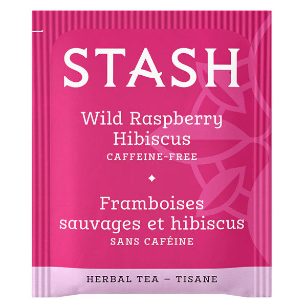Stash Wild Raspberry Hibiscus Herbal Tea