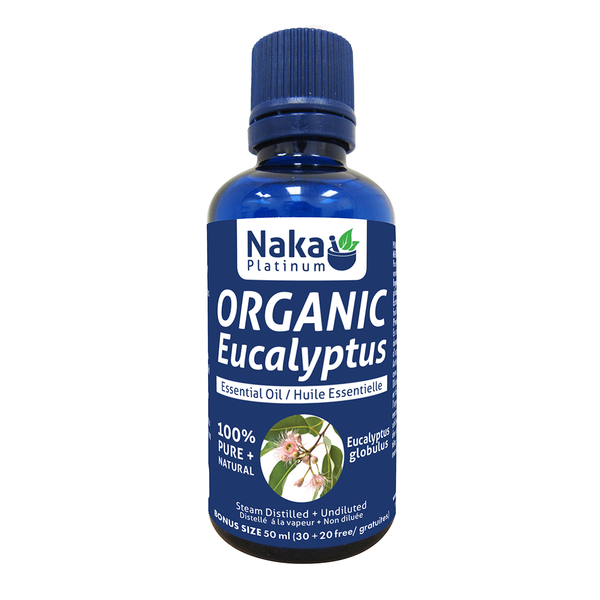 Naka Platinum Organic Eucalyptus Oil (50mL)