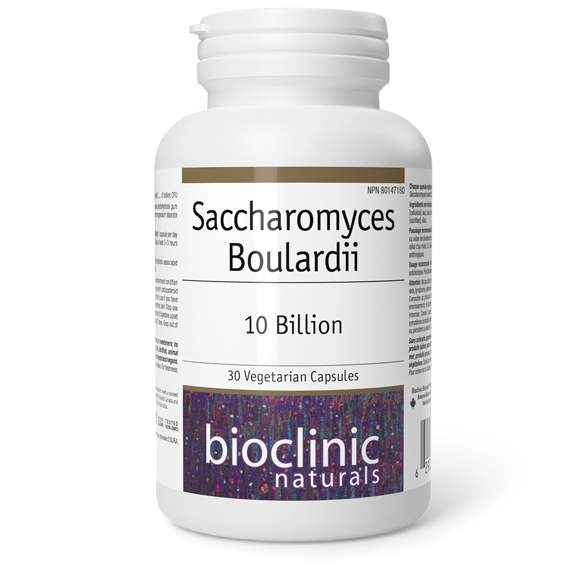 Bioclinic Naturals Saccharomyces Boulardii 10 Billion (30 vcaps)