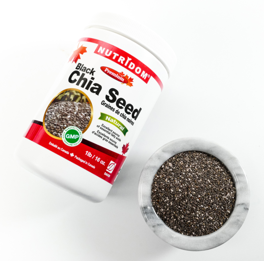 Nutridom Black Chia Seed (1lb)