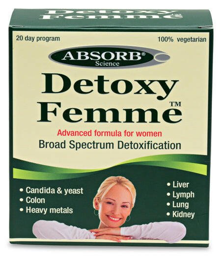 Absorb Science Detoxy Femme (20 days supply)