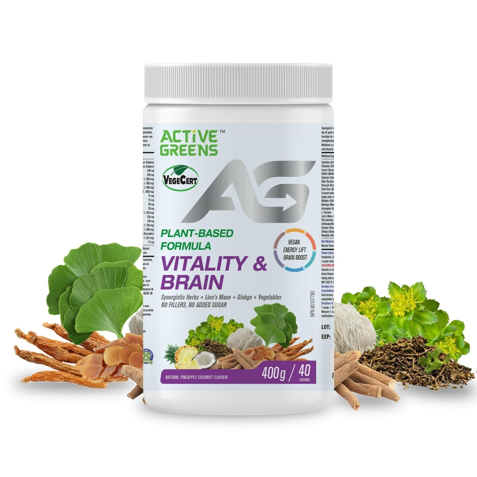 Active Green Pro Vitality & Brain greens (400 g)