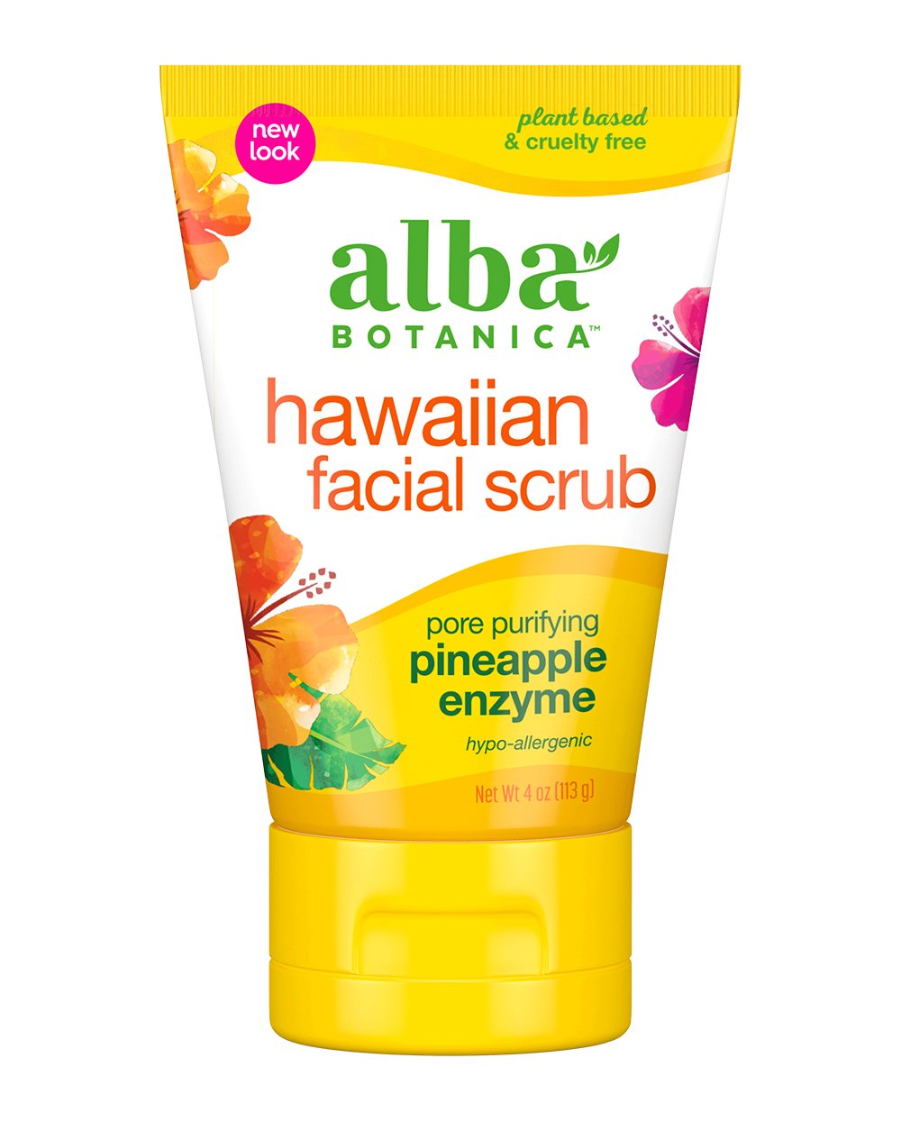 Alba Botanica hawaiian facial scrub (113g)