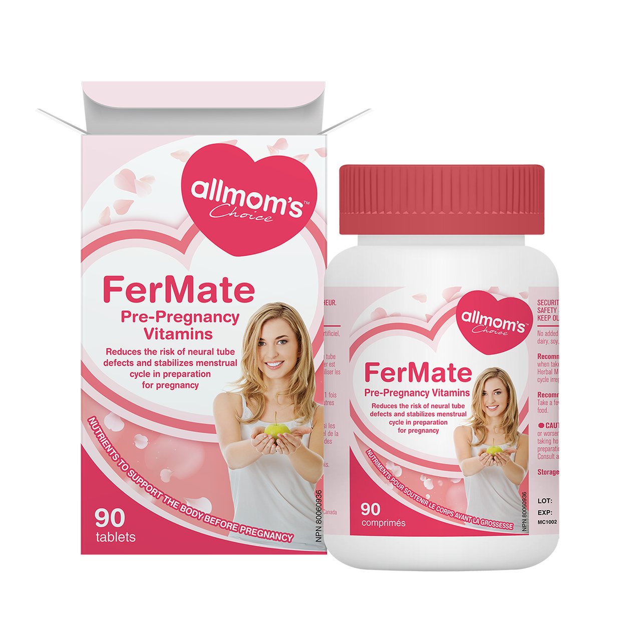 Allmom's Choice Fermate (For Women) with PABA (90 tablets)