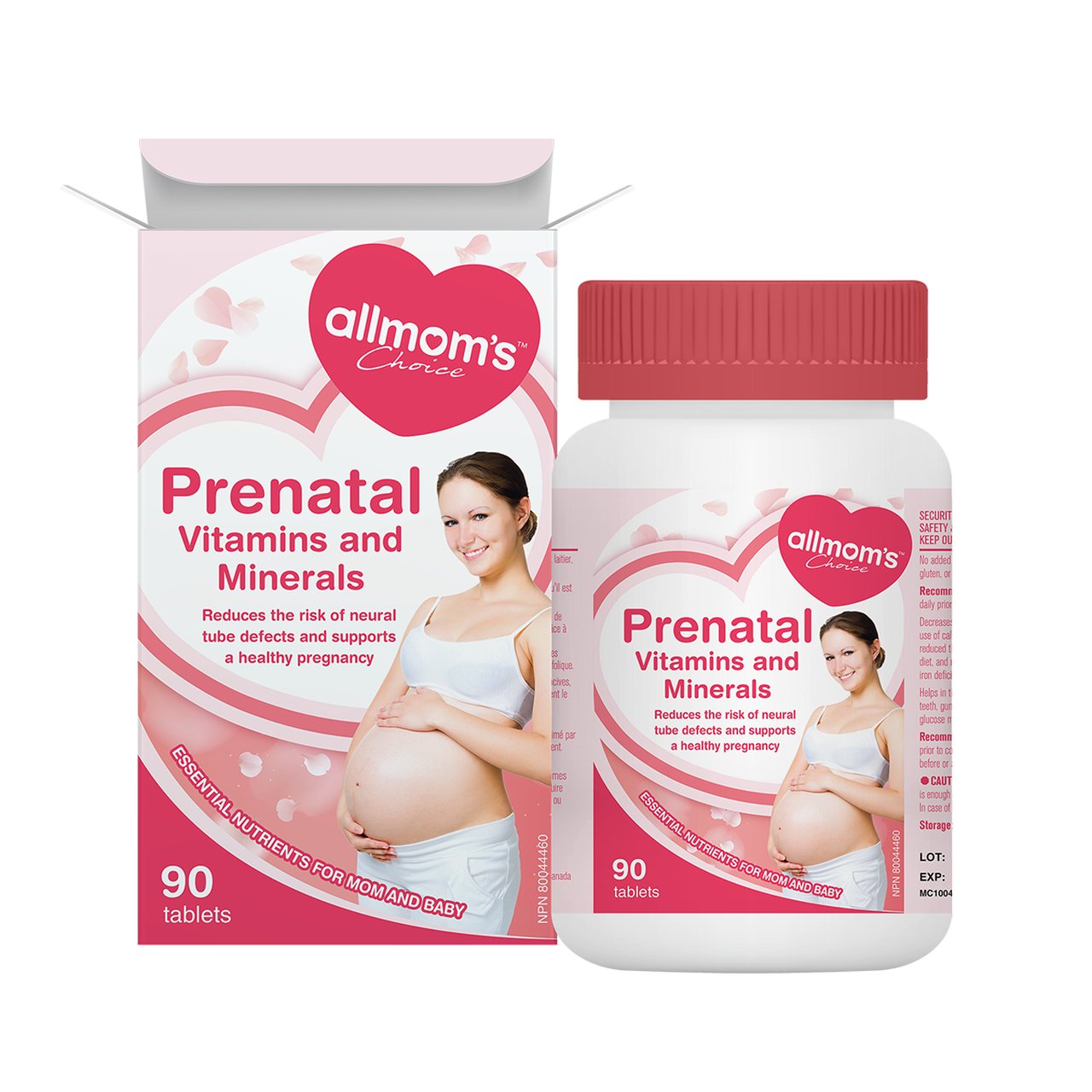 Allmom's Choice Prenatal Multivitamin (90 tablets)