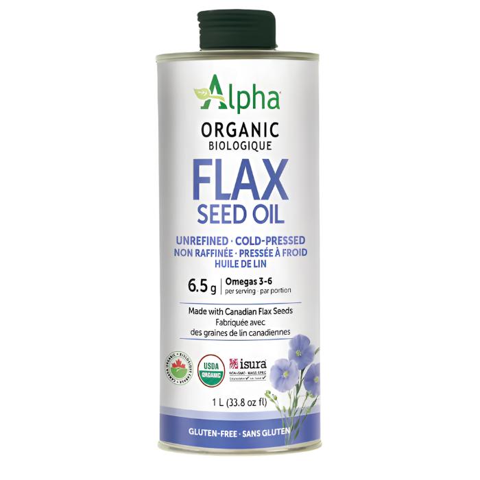 Alpha Organic Flaxseed Oil (1000mL)