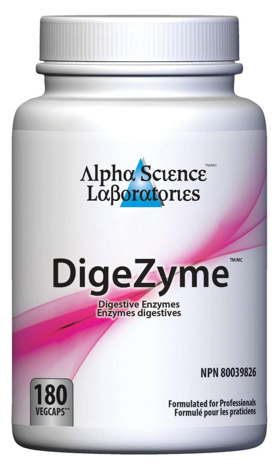 Alpha Science Lab DigeZyme (90 l 180 vcaps)