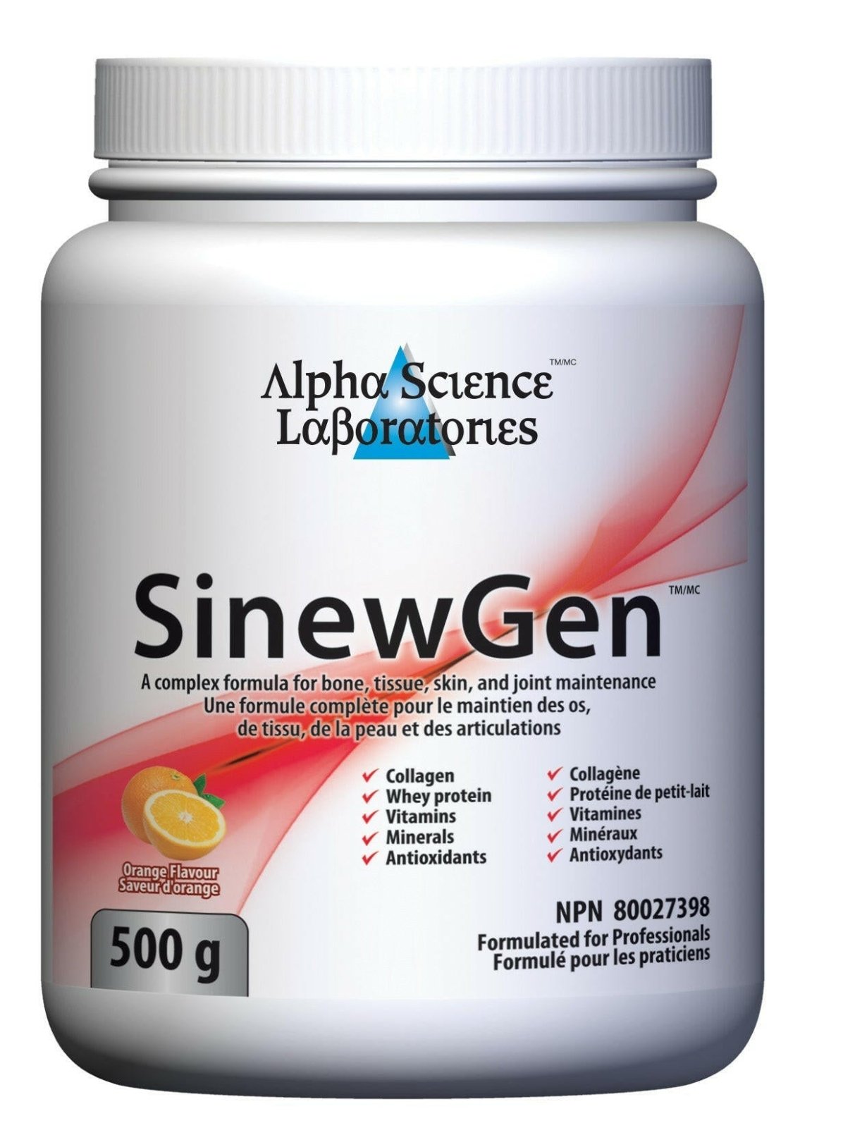 Alpha Science Lab SinewGen | Orange Flav (500 g)