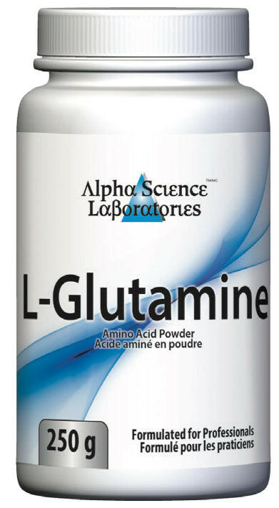 Alpha Science Laboratories L - Glutamine (250 | 500 g) - Amino Acid for Physical Stress