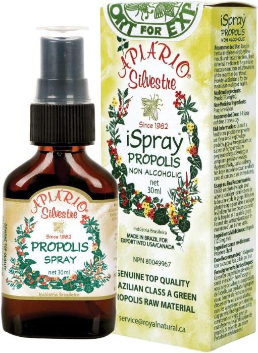 Apiario Silvestre Brazilian Green Bee Propolis Spray (30mL)