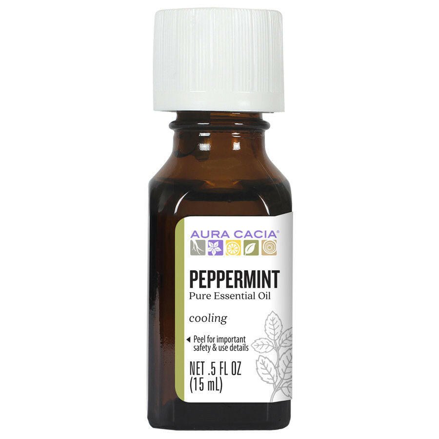 Aura Cacia Peppermint Essential Oil (15 mL)