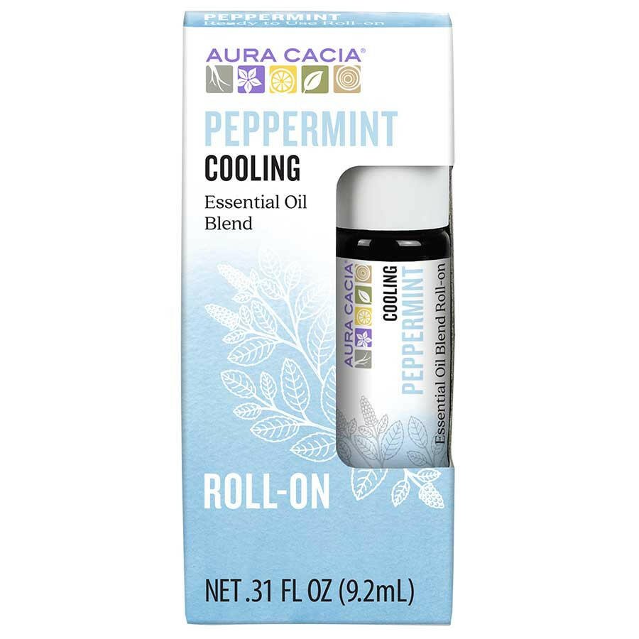 Aura Cacia Peppermint Roll - on (9.2 mL)